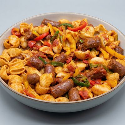 Red Sauce Pasta Lamb sausage