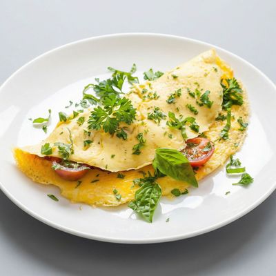 Pastrami Omelette Disc