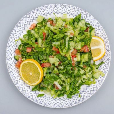 Green salad dish