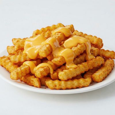 Cheddar Sauce Fries