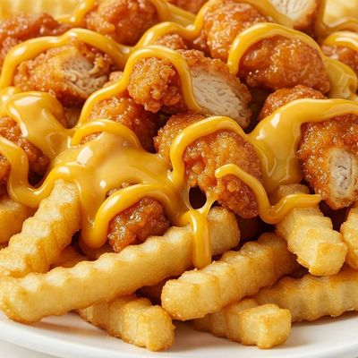 Chicken Potato Cheddar Sauce