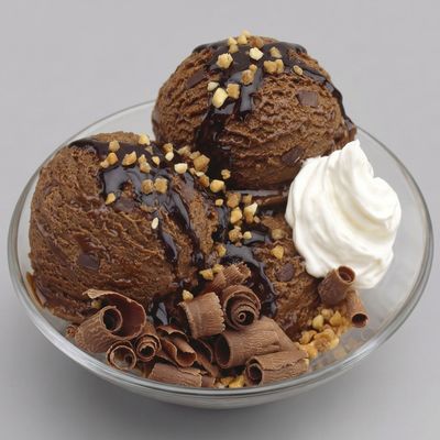 Ice cream 2 scoops