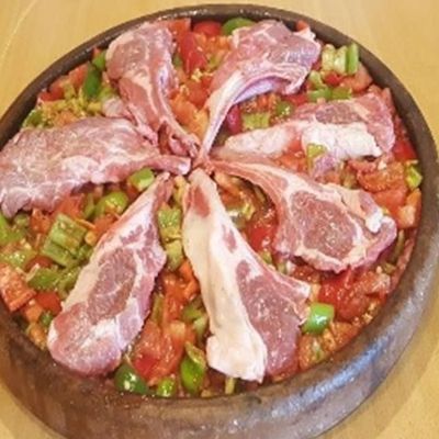 طاجن ضلع بالخضار