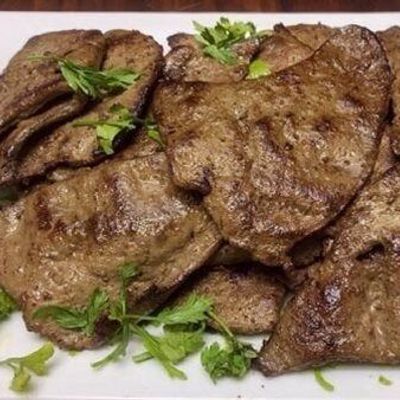 ساندويتش كبدة على الجريل