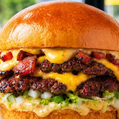 Bam Honey Mustard Burger
