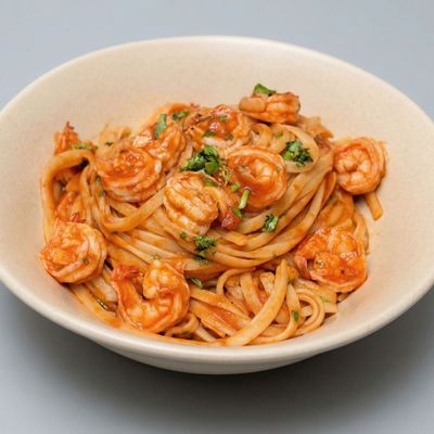 Shrimp pasta
