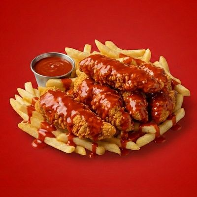 Buffalo Chicken Tenders N' Fries