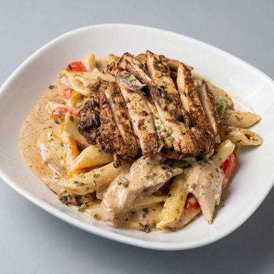 Mix chicken pasta
