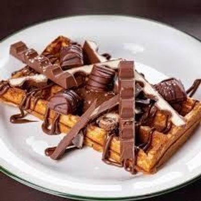 Kinder Chocolate Waffle