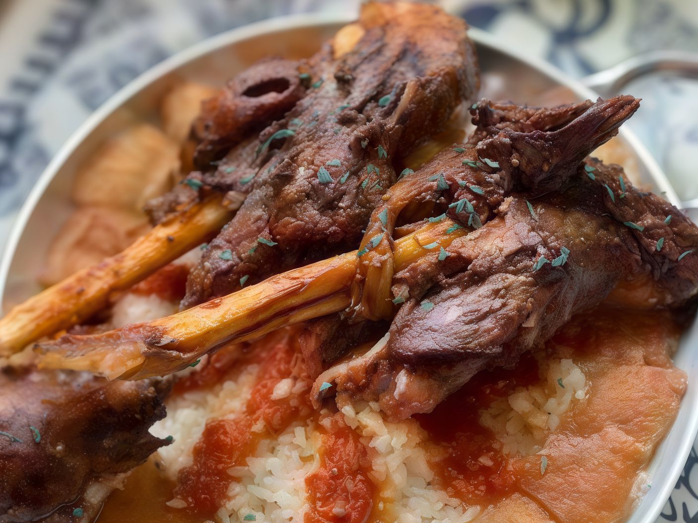 Mutton Shank Fatteh