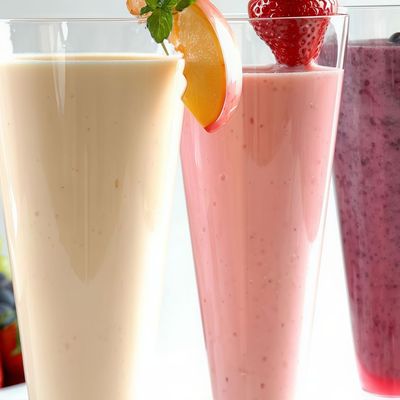 Fruits Yogurt Cocktail