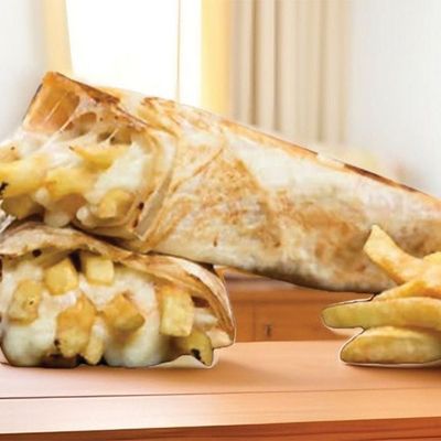 Syrian Mozzarella Potatoes Sandwich