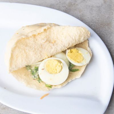 Baba Ghanoush Egg Sandwich