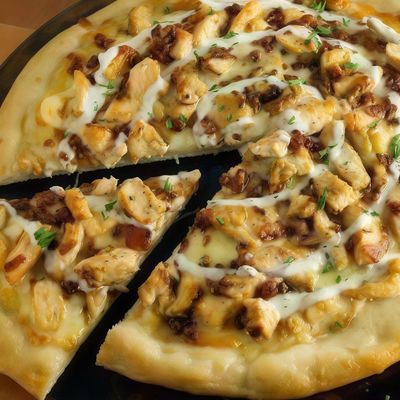 Chicken with Smoked Turkey and Ranch Sauce