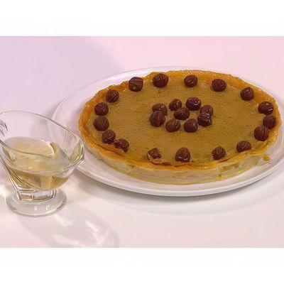Custard and Date Pie