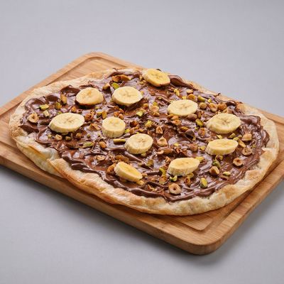 Chocolate and Banana Pie