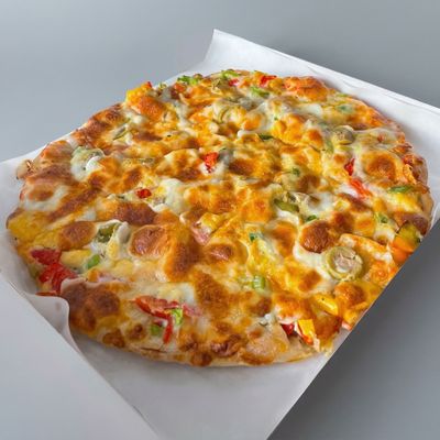 Minced meat Oriental Pizza