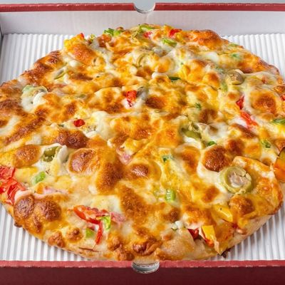 Pastrami Oriental Pizza