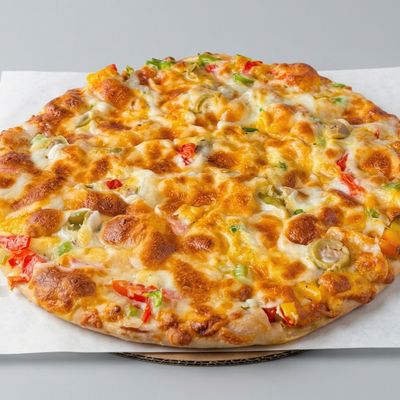 BBQ Chicken Oriental Pizza