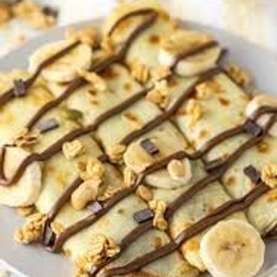 Nutella Banana Crepe