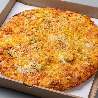 mozzarella cheese oriental pizza
