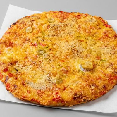smoked turkey oriental pizza