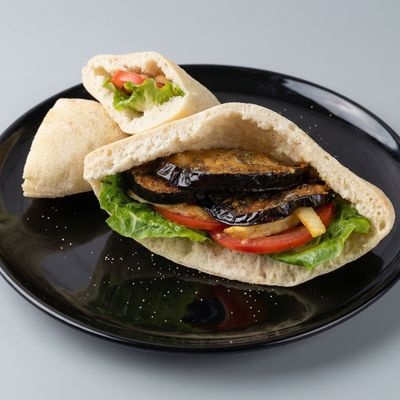 Fried Eggplant Sandwich