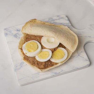 Foul With Egg Sandwich