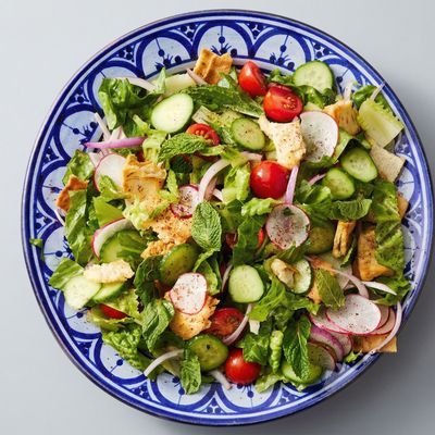 Fattoush Salad "Pomegranate Molasses"