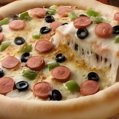 Hot Dog Pizza