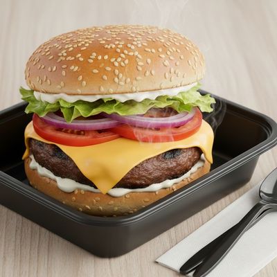 Melted Cheese Burger