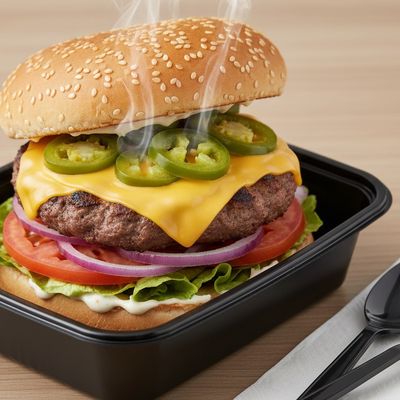 Jalapeno Cheese Burger