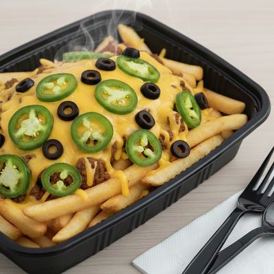 Chili Pepper French Fries With Cheese