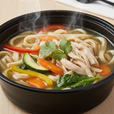 Noodles Chicken Soup
