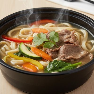 Noodles Beef Soup