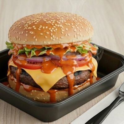 Buffalo Cheese Burger