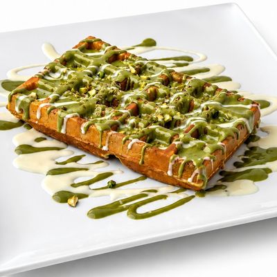 Pistachio Waffle