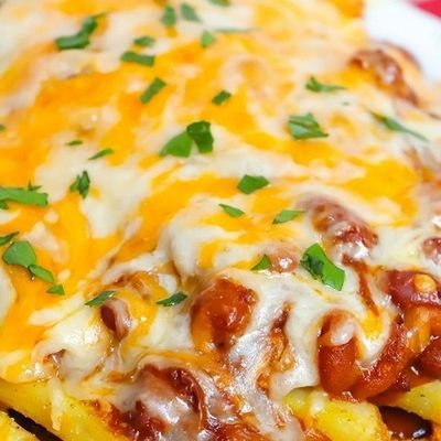 Chili French Fries With Cheese