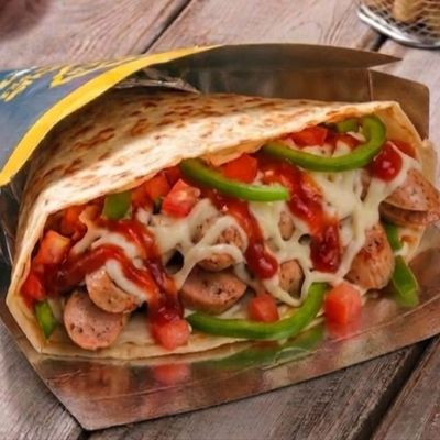 Hot Dog Crepe