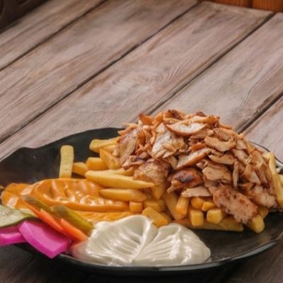 Chicken fart Shawarma Meal