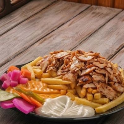 Half a kilo chicken shawarma