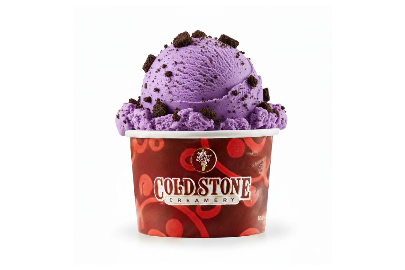 Purple Cookies Ice Cream