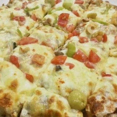 Pastrami Kiri Pizza Oriantal