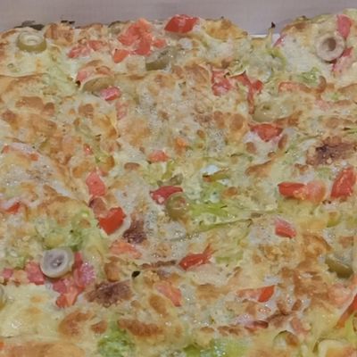 Mix Meats Oriental Pizza