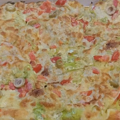 Mix Smoked Oriental Pizza