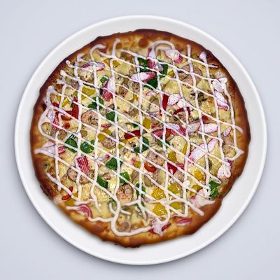 Seafood Ranch Italian Pizza