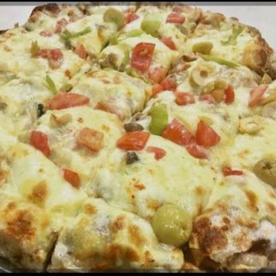 Corned Beef Oriental Pizza
