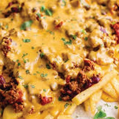 Chili French Fries With Cheese