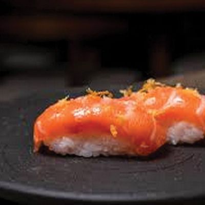 Salmon katsu Nigiri