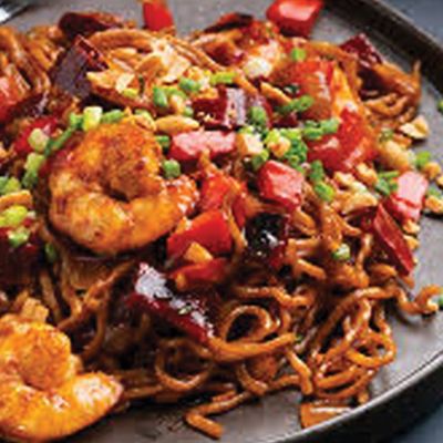 Spicy Shrimp Noodles